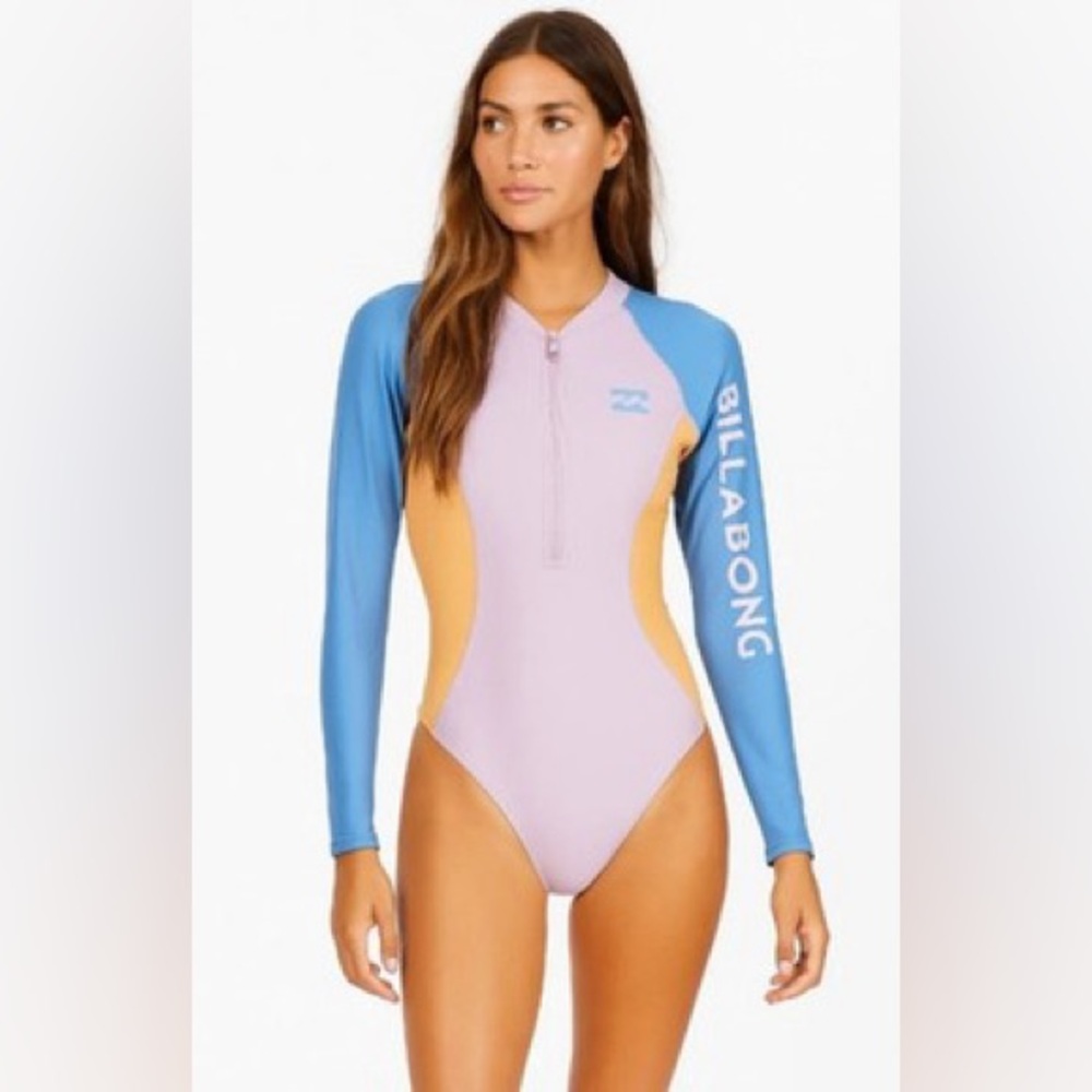 Billabong beach babe surfsuit rash guard new NWT size large